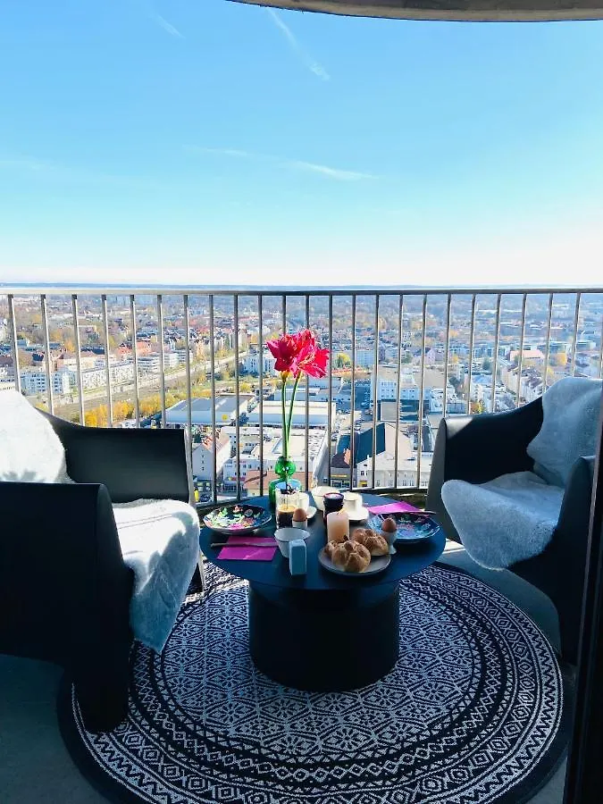 Hotelturm Augsburg Appartment 29 Stock شقة